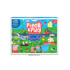 Piece & Play Peppa Pig Floor Puzzle & Game ,48 Jumbo Pieces ,30 Double-Sided Cards ,2-in-1 Puzzle & Activity Set,( 3+ years) 