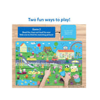 Piece & Play Peppa Pig Floor Puzzle & Game ,48 Jumbo Pieces ,30 Double-Sided Cards ,2-in-1 Puzzle & Activity Set,( 3+ years) 