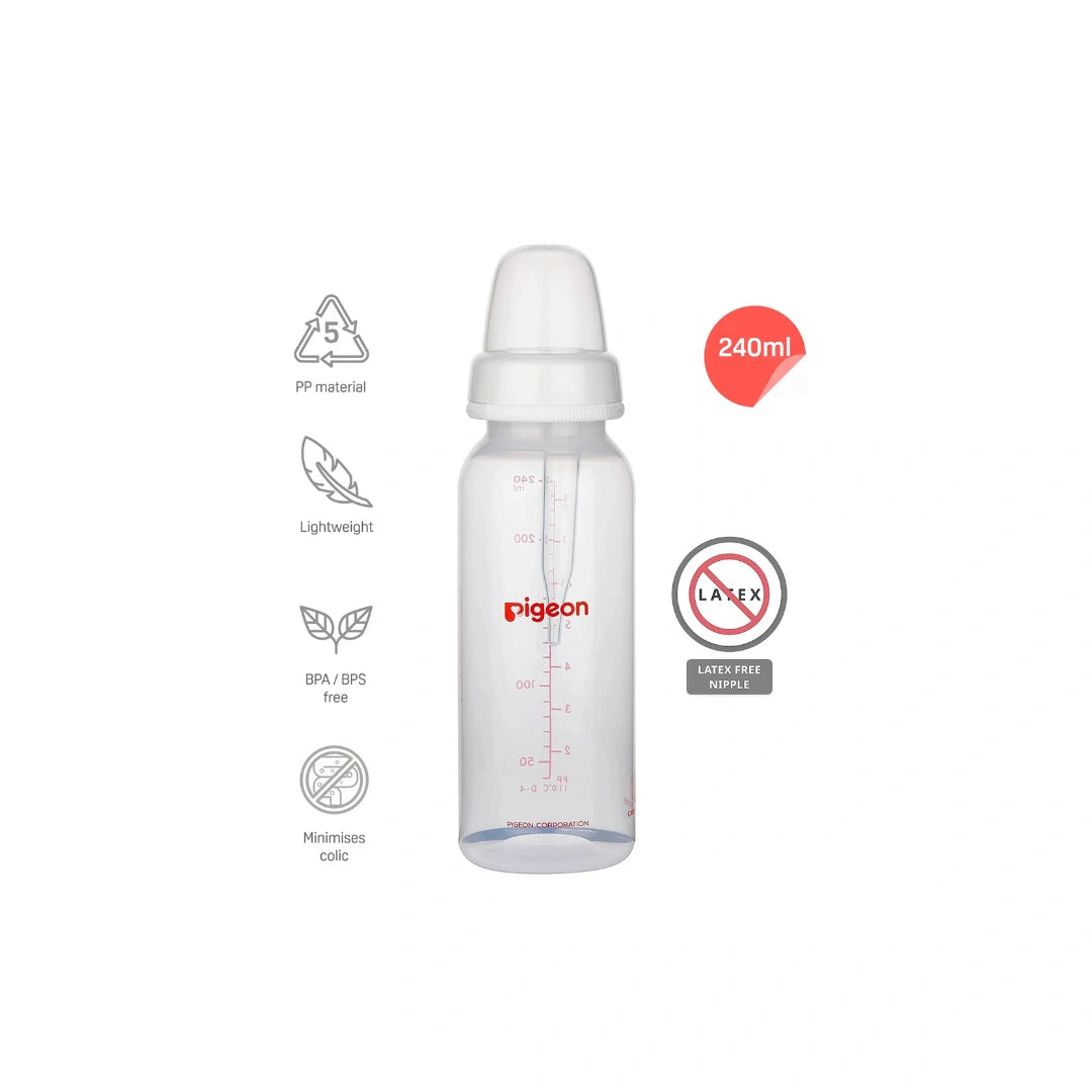 Pigeon long nipple baby feeder bottle
