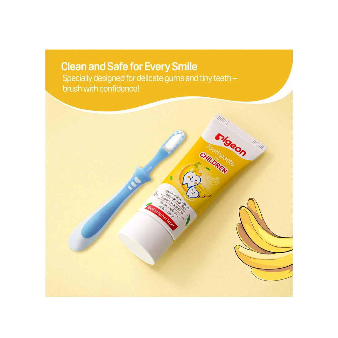 Pigeon Banana Toothpaste 45g for babies and kids