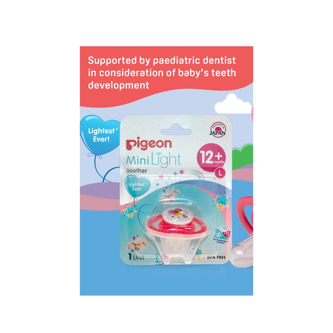 Pigeon Mini light Butterfly soother for babies