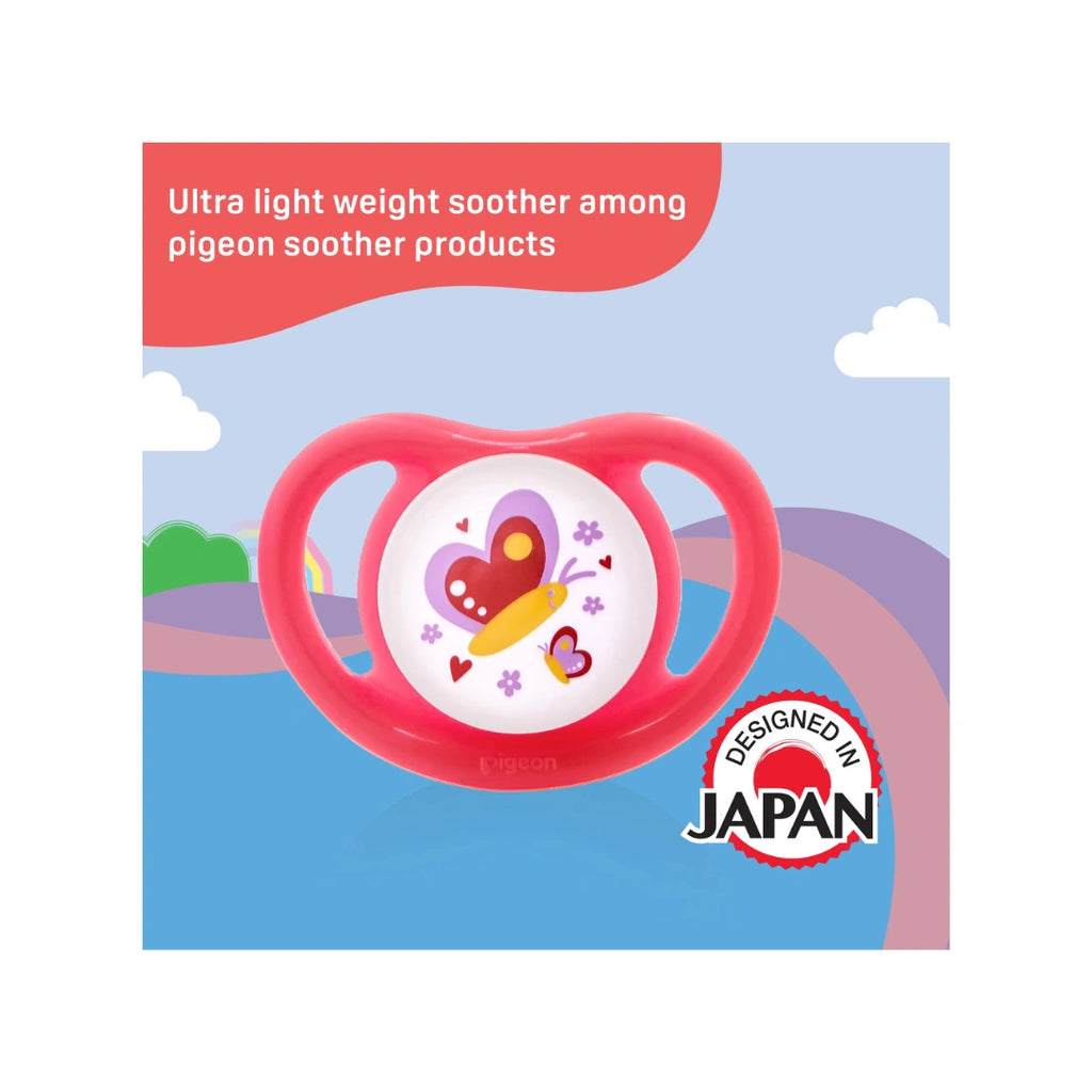 Pigeon Mini light Butterfly soother for babies