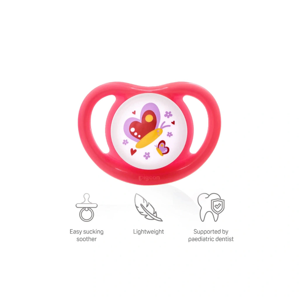 Pigeon Mini light Butterfly soother for babies