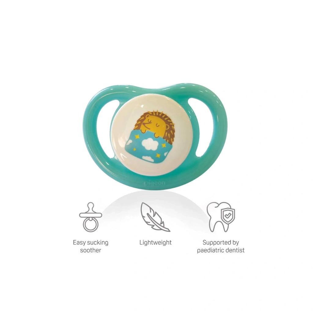 Pigeon Mini light Hedgehog soother for babies