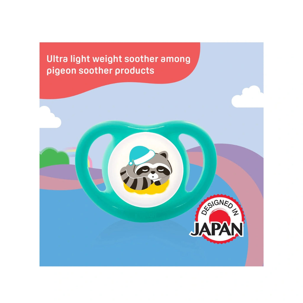 Pigeon Mini light Raccoon soother for babies