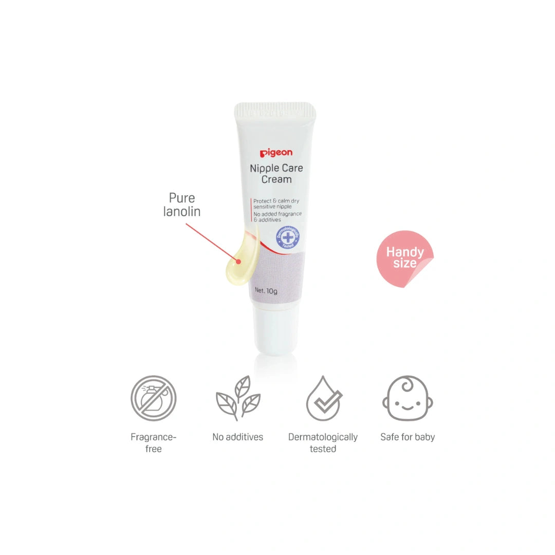 Pigeon Nipple Care Cream 10g for breastfeeding mothers