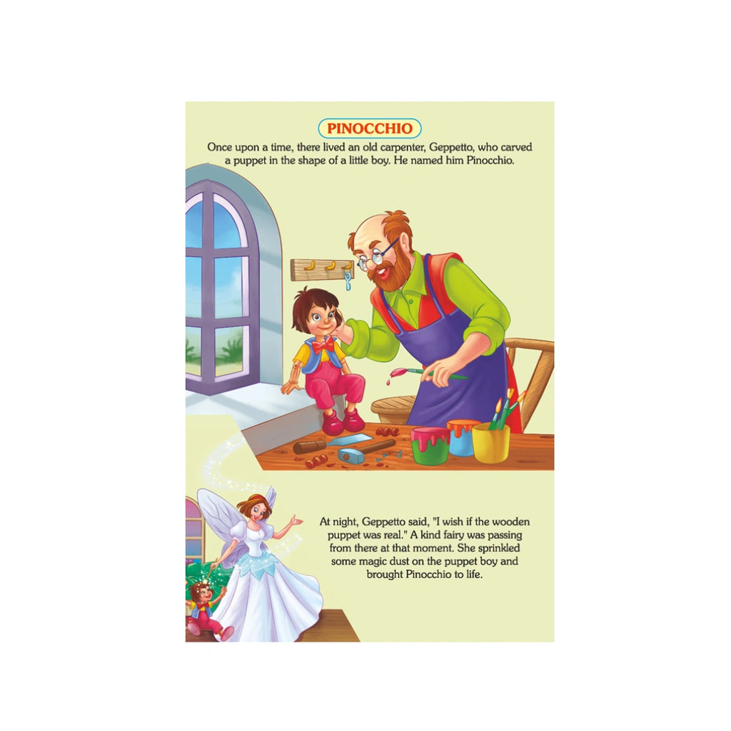 Pinocchio Interactive Fairy Tale Book