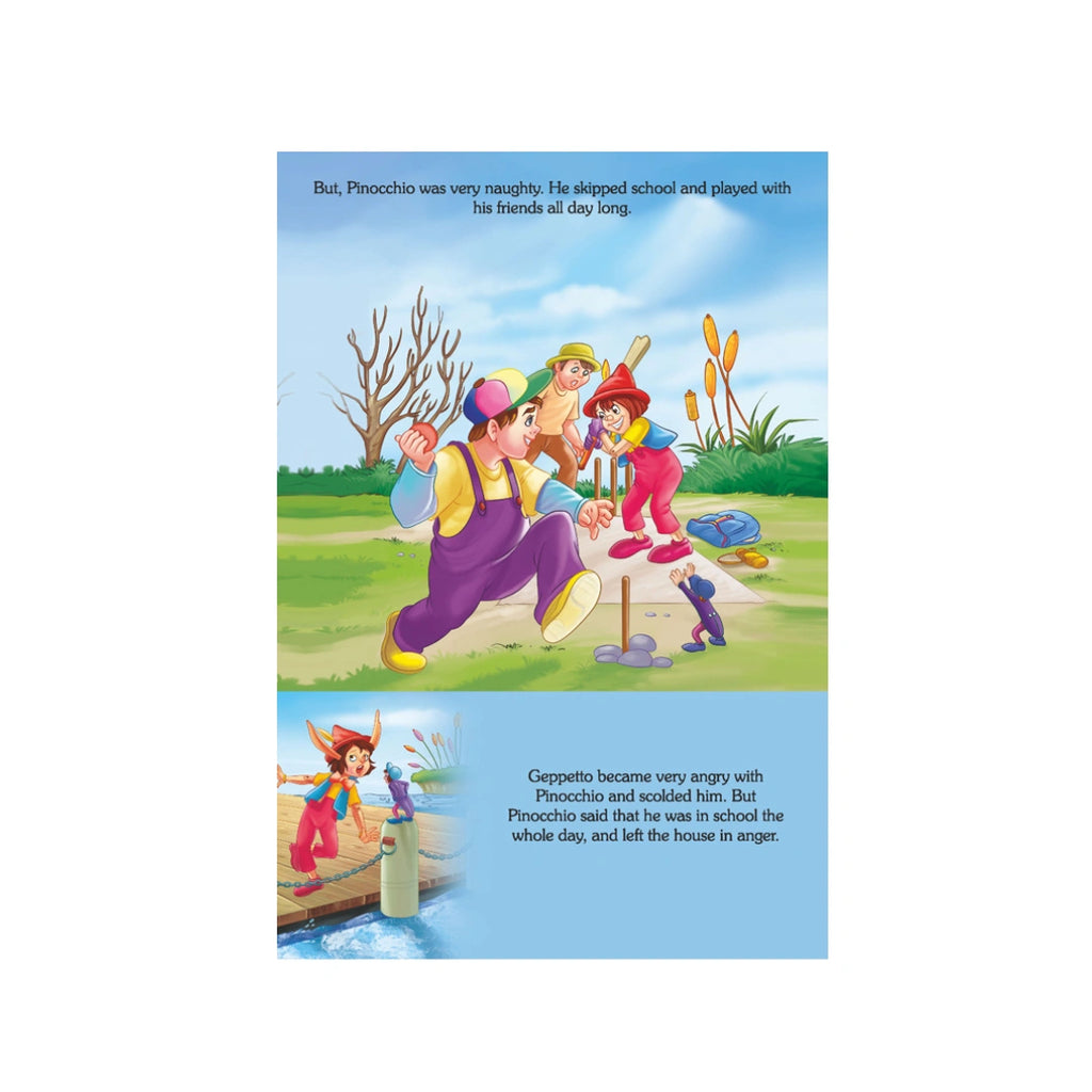 Pinocchio Interactive Fairy Tale Book