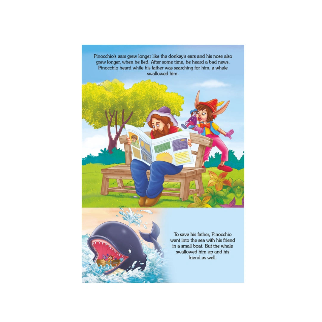 Pinocchio Interactive Fairy Tale Book