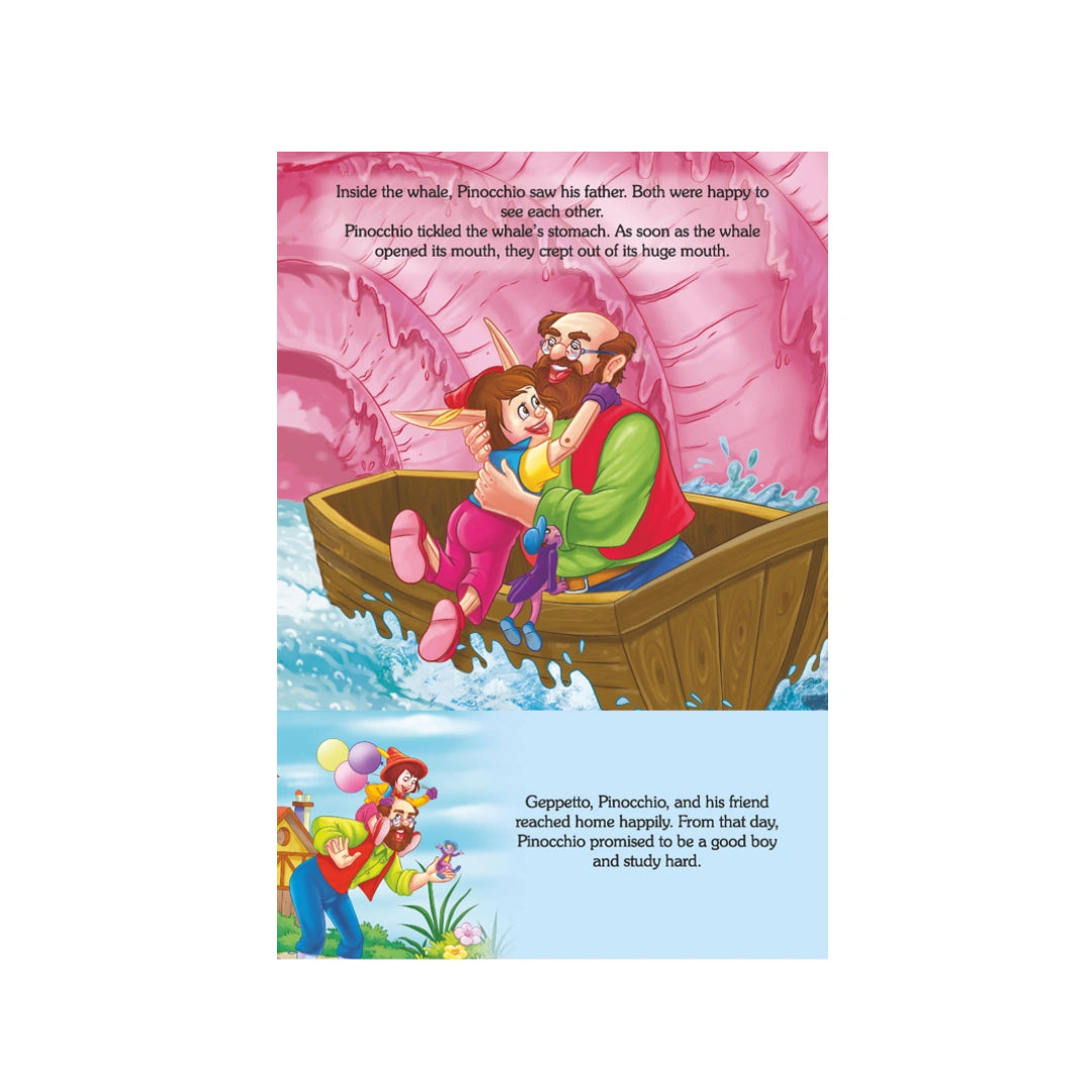 Pinocchio Interactive Fairy Tale Book