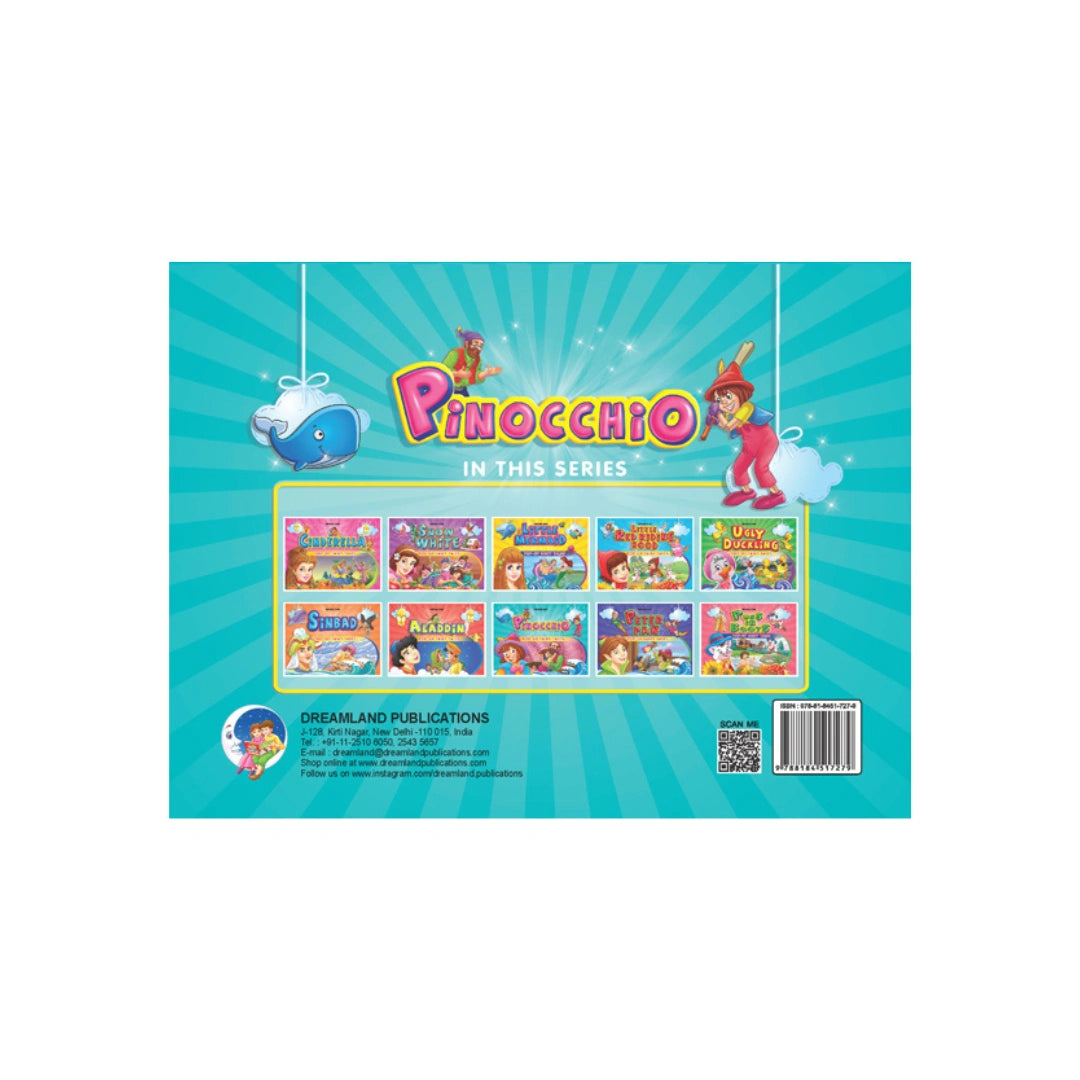 Pinocchio Interactive Fairy Tale Book