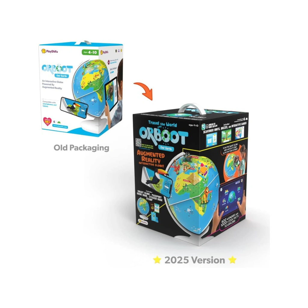 PlayShifu Globe for Children,Orboot Earth,Tech-Powered Learning Toy & STEM Gift for Kids