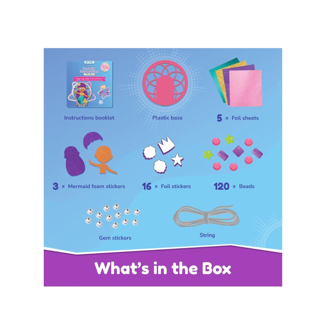 Playshifu Bloomingo DIY Mermaid Dreamcatcher Craft Kit ,Creative & Engaging Gift for Kids