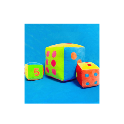 Soft plushy cube