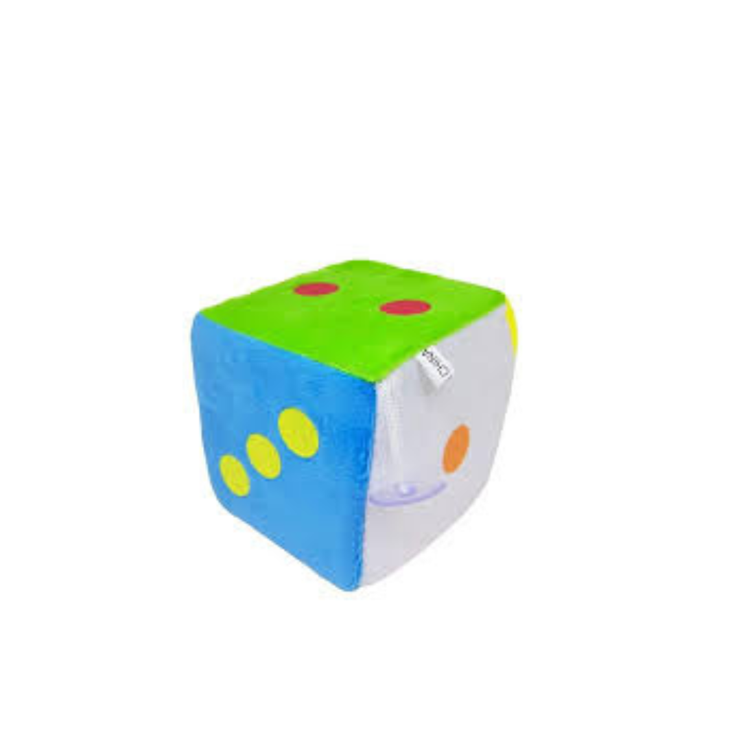 Soft plushy cube