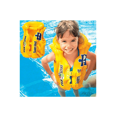 Baan Toys Toys Baan Toys Pool School Adjustable Swimming Inflatable Jacket For Kids (3 Years+)
