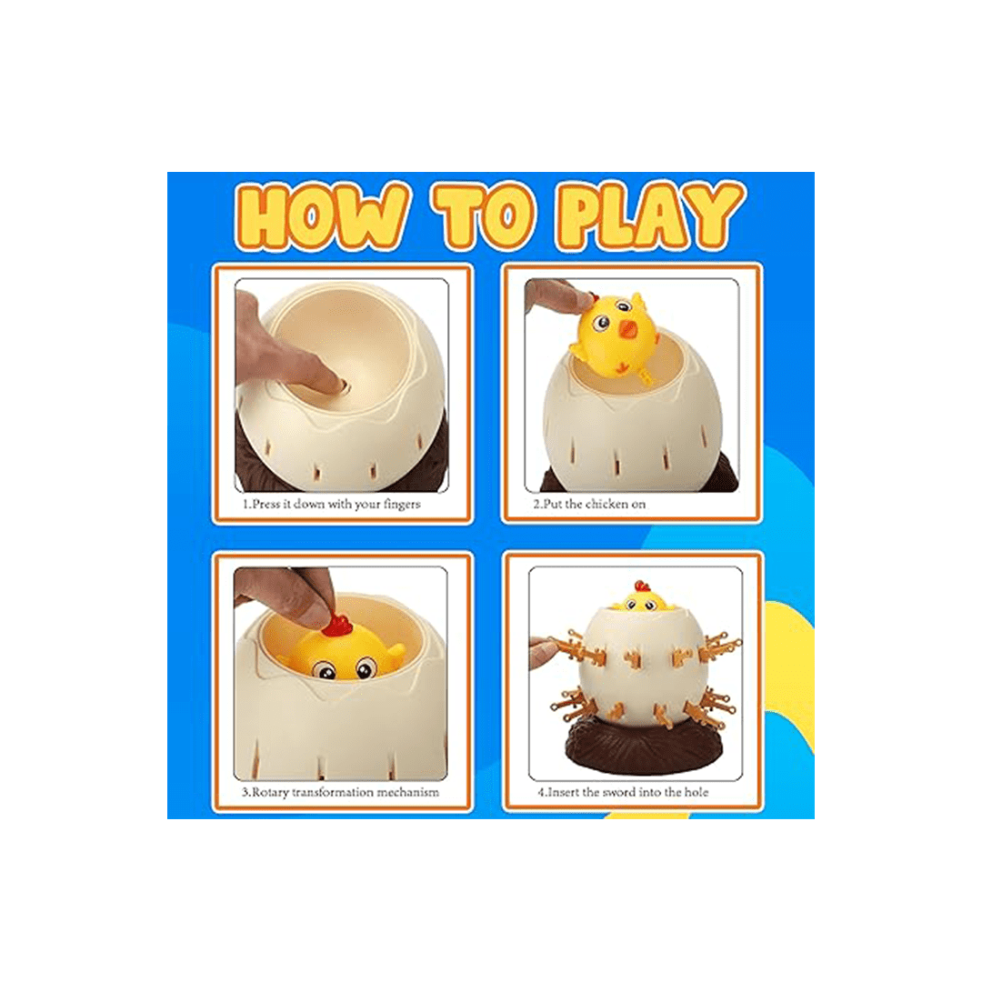 The Magic Lamps Toys The magic Lamps Fright Chick Pop Up Chick Fun Family Games for Kids (5 Years+)