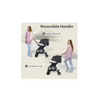 Baby stroller with reversible handle design