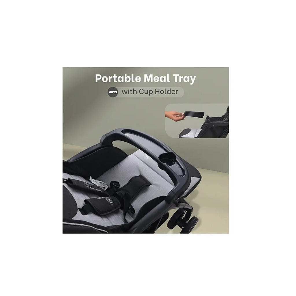 Baby stroller with reversible handle design