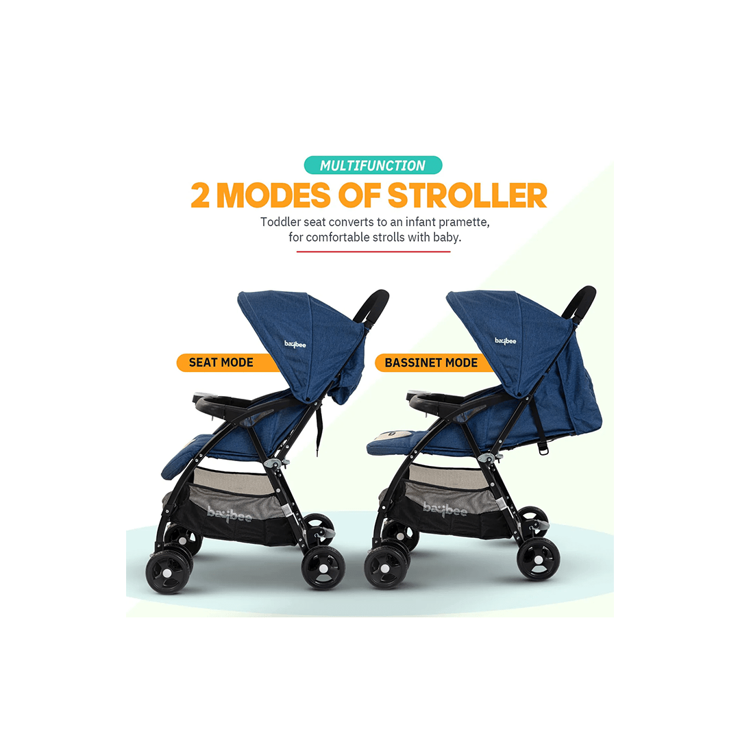 Baybee Other Gears Baybee Portable Infant Baby Stroller for Babies with 3-Position Adjustable Seat & Canopy