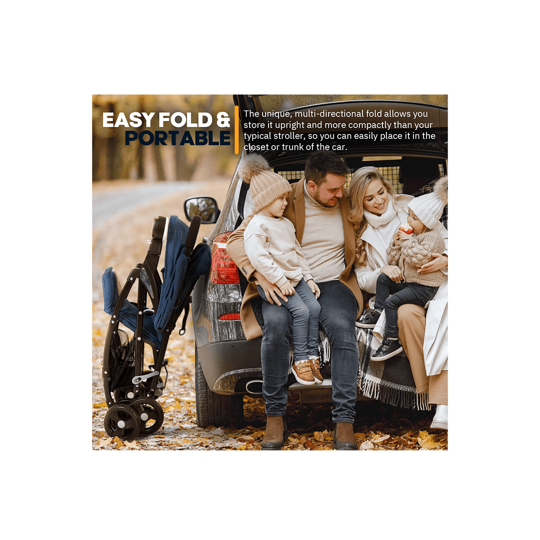 Baybee Other Gears Baybee Portable Infant Baby Stroller for Babies with 3-Position Adjustable Seat & Canopy