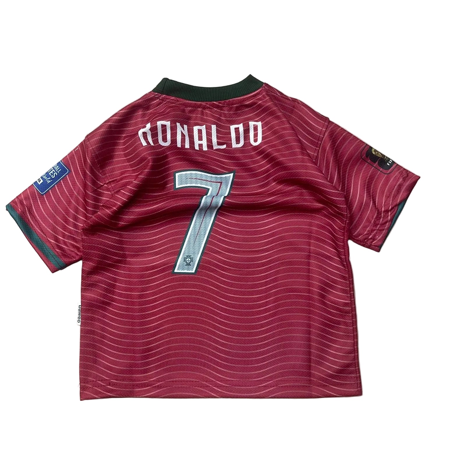 Portugal Ronaldo Kids Football Jersey, Age 1–5 Years