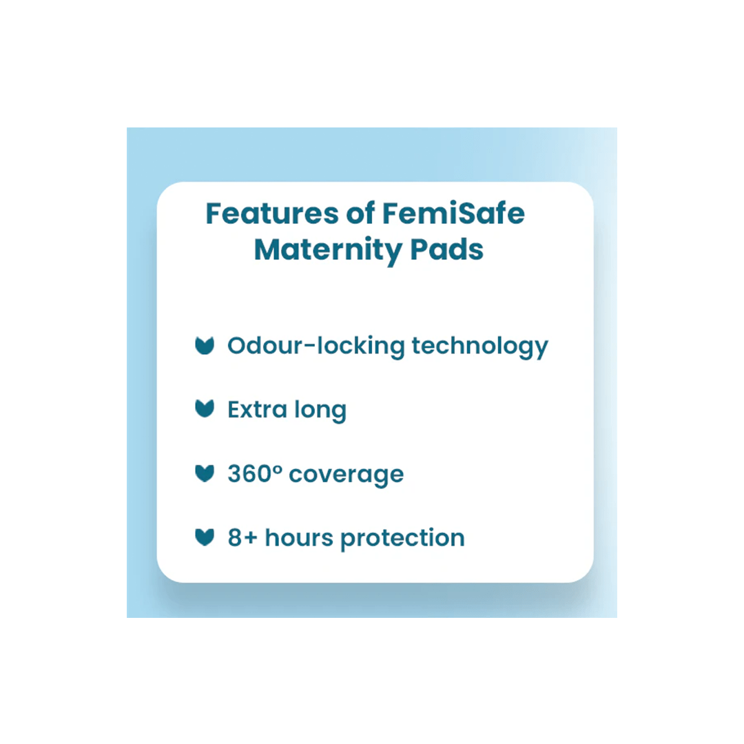 Femisafe Personal Care FemiSafe Postpartum Pads (Maternity Pads - Pack of 8)