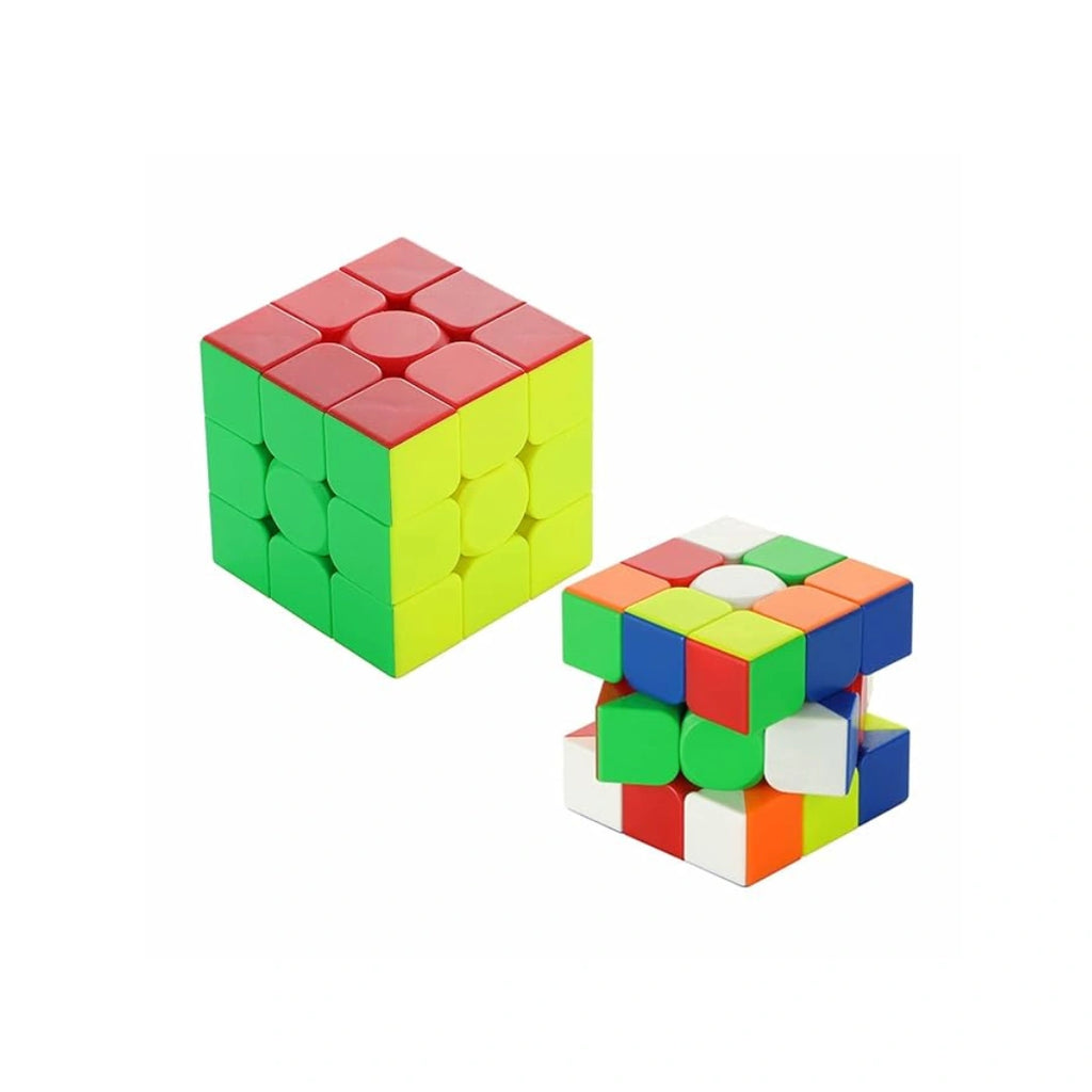 Premium 3x3x3 multicolor speed puzzle cube with smooth rotation.
