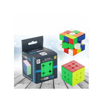Premium 3x3x3 multicolor speed puzzle cube with smooth rotation.
