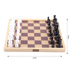 Premium Strategy Board Game with Chess Board & Full Chess Pieces Set