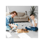 Premium Strategy Board Game with Chess Board & Full Chess Pieces Set