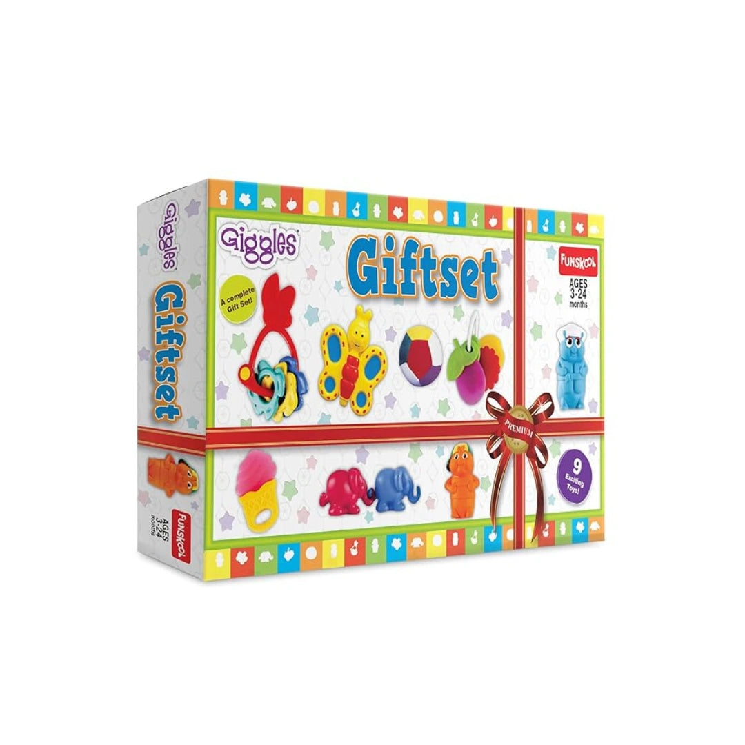 Baby toy gift set multicolor