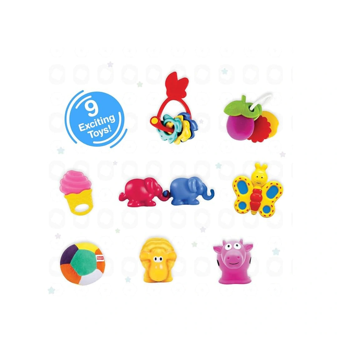 Baby toy gift set multicolor