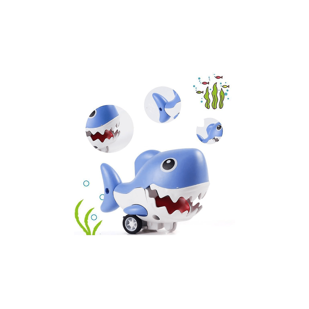 Baan Toys Toys Baan Toys Press and Go Shark Animal Vehicle Toy Baby and Toddlers (1 Years+)