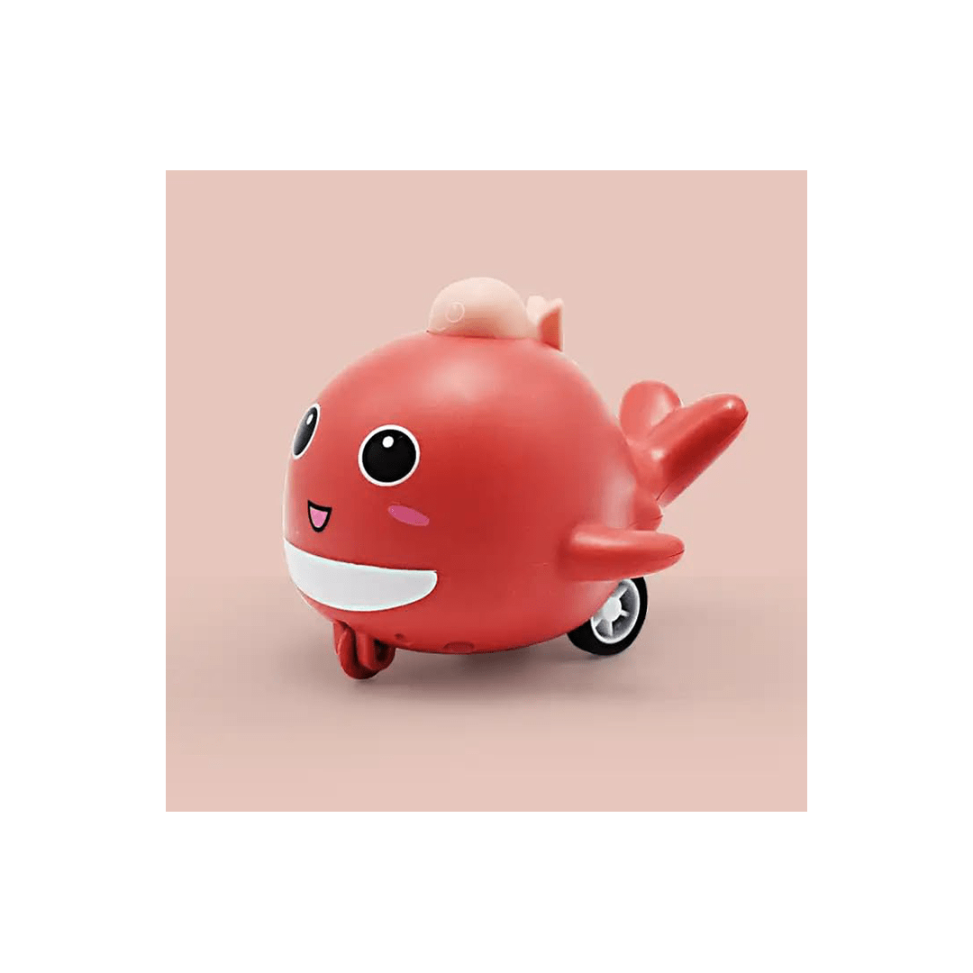 Baan Toys Toys Baan Toys Press and Go Whale Animal Vehicle Toy Baby and Toddlers (1 Years+)