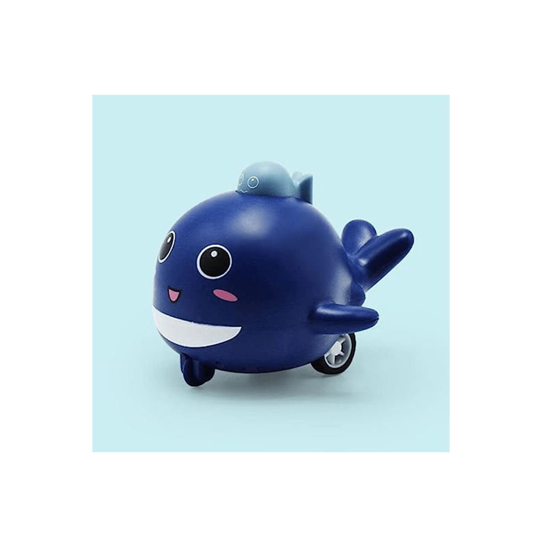 Baan Toys Toys Baan Toys Press and Go Whale Animal Vehicle Toy Baby and Toddlers (1 Years+)