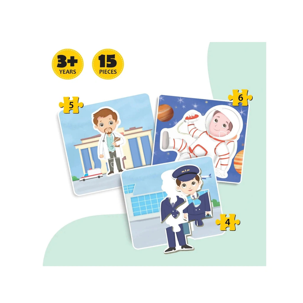 Educational Profession Puzzle Set for Kids