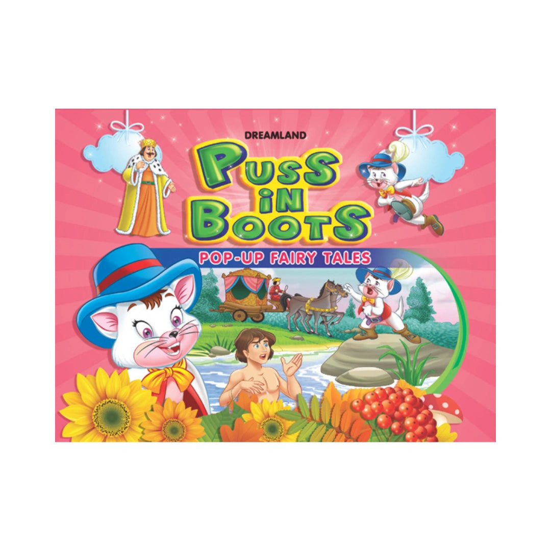 3D Pop-Up Puss in Boots Storybook
