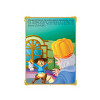 Colourful Puss in Boots fairy tale book for children.