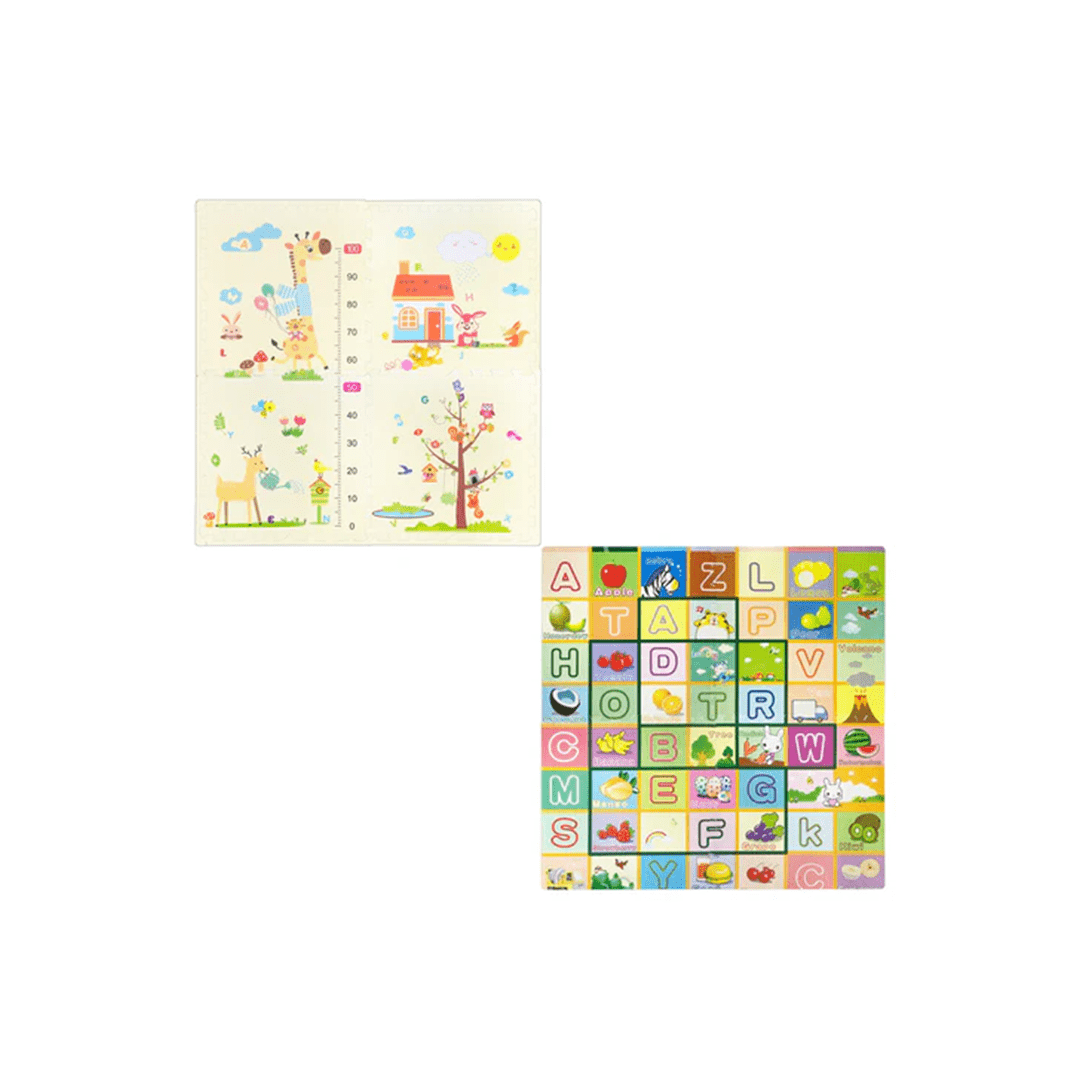 Baan Toys Toys Baan Toys Puzzle Baby Playmat-4Pcs For Kids (3 Months+)