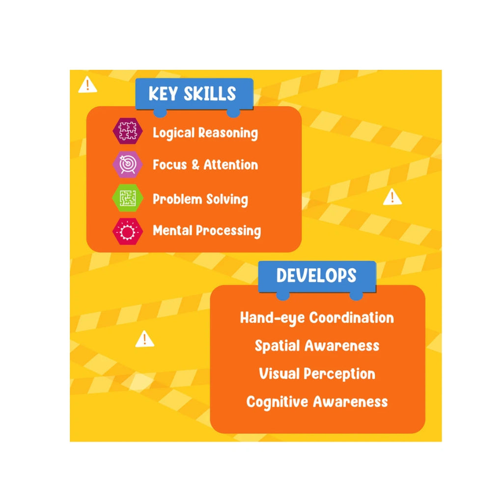 Problem-Solving & Early Skill Development 21-Piece Puzzle for Kids