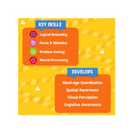 Problem-Solving & Early Skill Development 21-Piece Puzzle for Kids