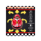 RC bumper cars with jump-out drivers, lights, sounds, and 360° spinning action.
