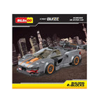 Sports car building block construction set
