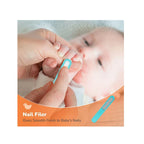 Baby grooming kit with safety tools