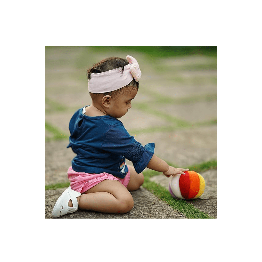 B4brain Toys B4brain Rainbow Soft Ball - Multicolor (1 Month+)