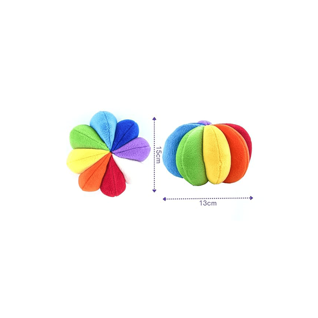 B4brain Toys B4brain Rainbow Soft Ball - Multicolor (1 Month+)