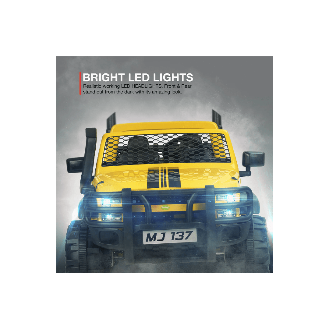 Baybee Ride-ons Baybee Rampage Rechargeable Battery Operated Jeep for Kids, Ride on Toy Kids Car with Bluetooth