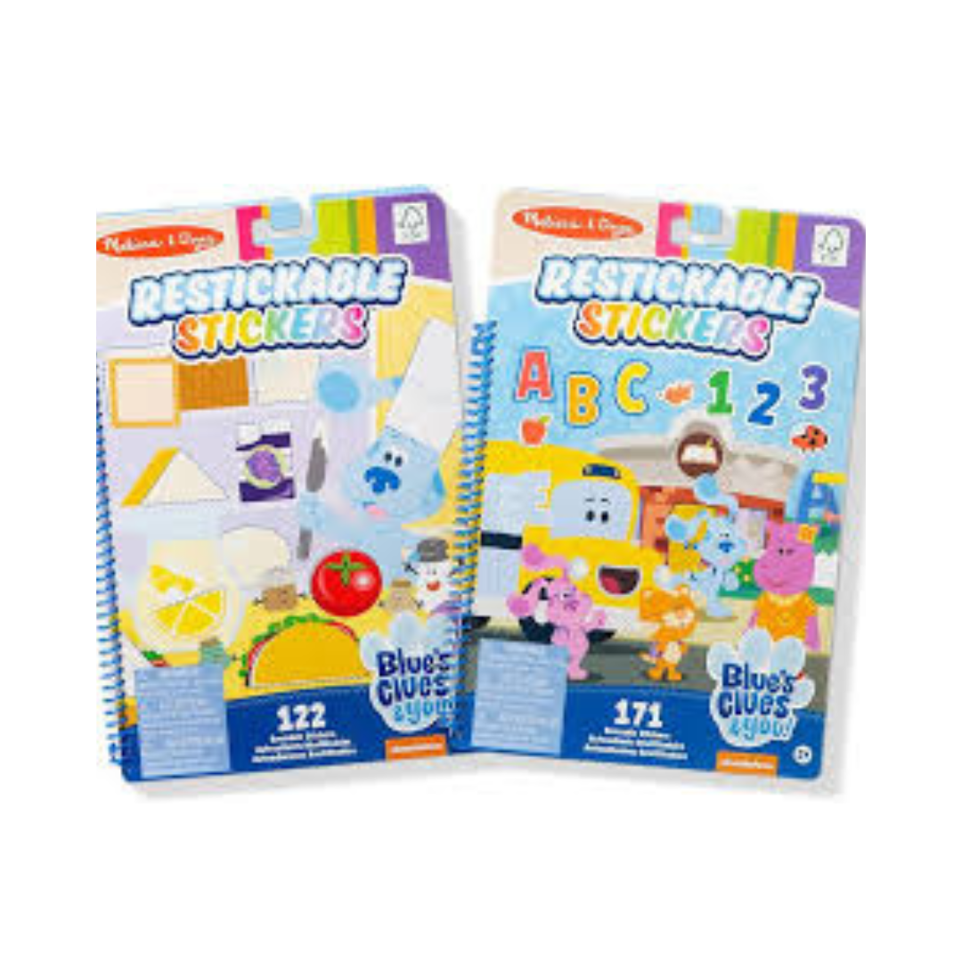 Re-stickable Stickers - Numbers & Letters for kids