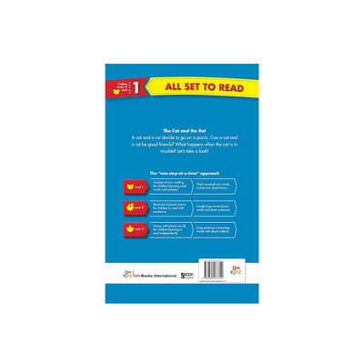 Om Books International Books Om Books All set to Read- A Phonic Reader- The Cat and The Rat- Readers for kids
